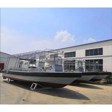 9.8 M aluminum alloy sightseeing boat